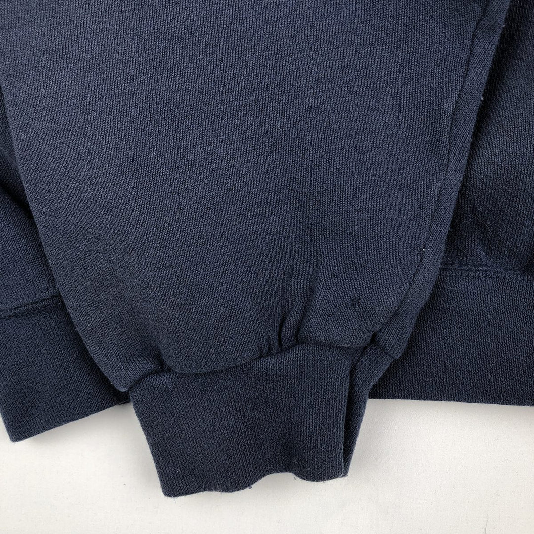 90'S Tultex Boston University Glitter College Sweatshirt, Men's Size XL (Equivalent), Vintage cotton navy blue type Vintage Second Hand