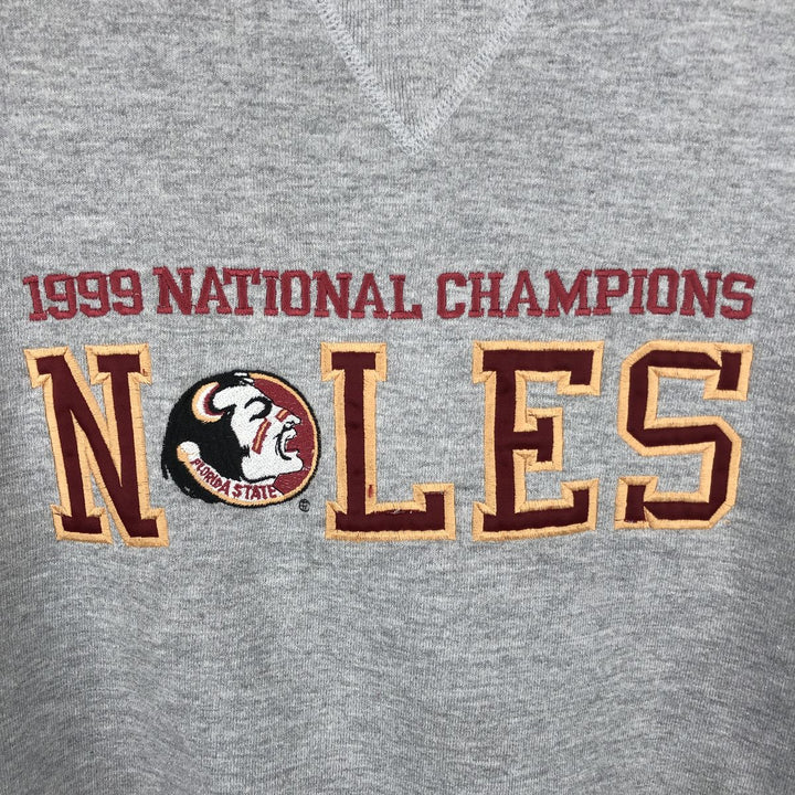 90'S Russell College Sweatshirt, Men's XL Size Vintage polyester gray type Vintage Second Hand