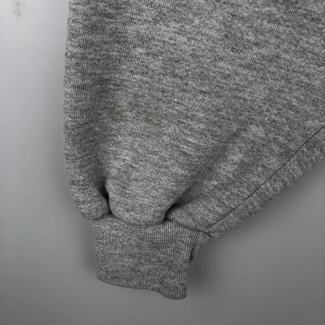 90'S Russell College Sweatshirt, Men's XL Size Vintage polyester gray type Vintage Second Hand
