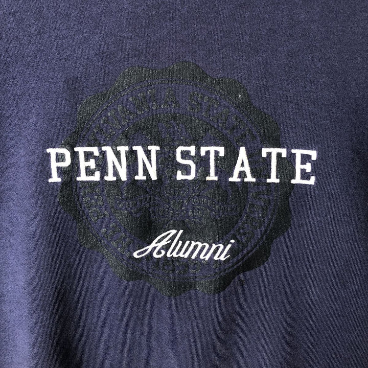 90'S Jansport College Sweatshirt, Made in USA, Men's XL, Vintage polyester navy blue type Vintage Second Hand