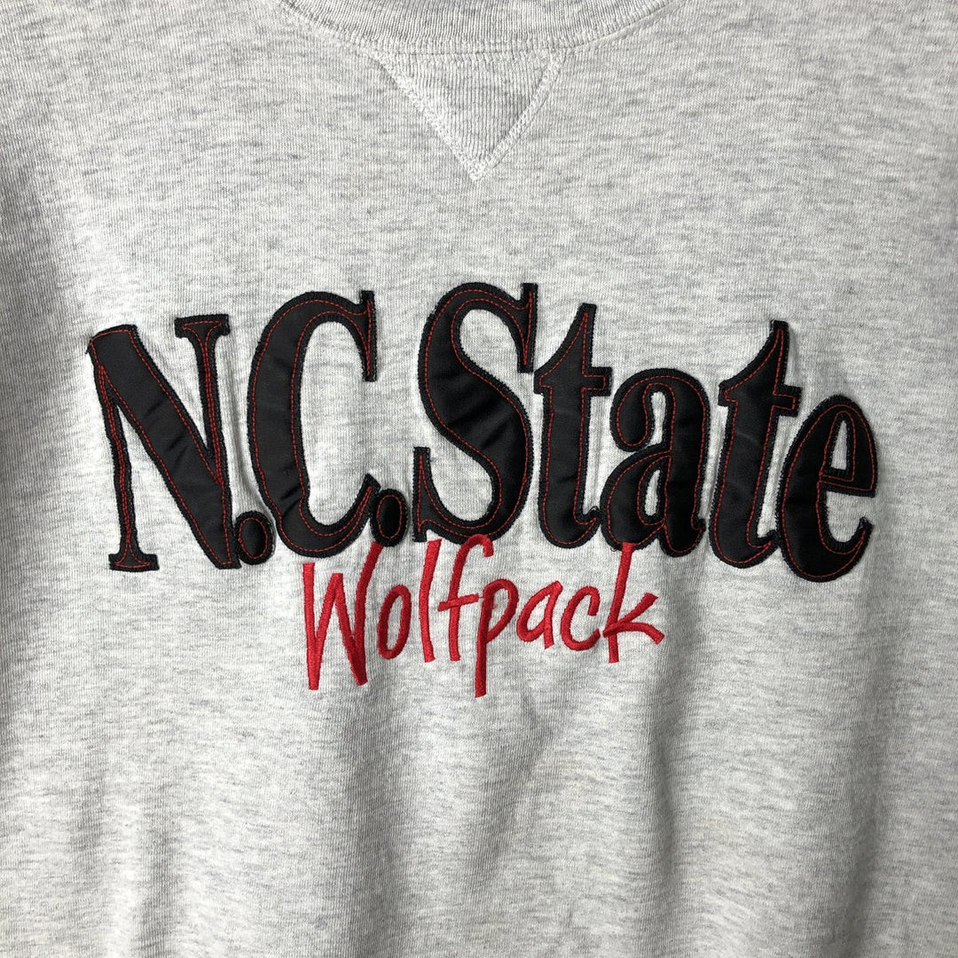 Vintage 90'S Russell ATHLETIC college sweatshirt, made in the USA, size XL, men's cotton gray type Vintage Second Hand