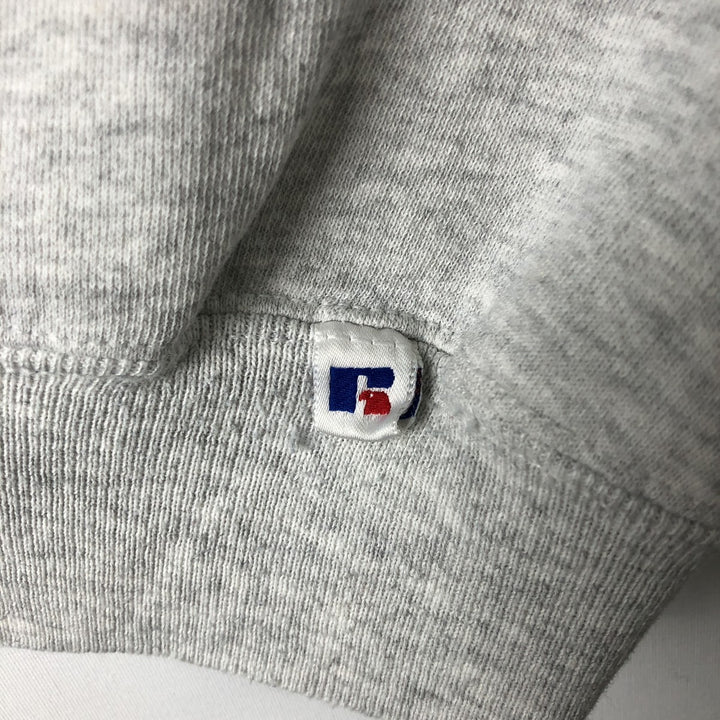 Vintage 90'S Russell ATHLETIC college sweatshirt, made in the USA, size XL, men's cotton gray type Vintage Second Hand