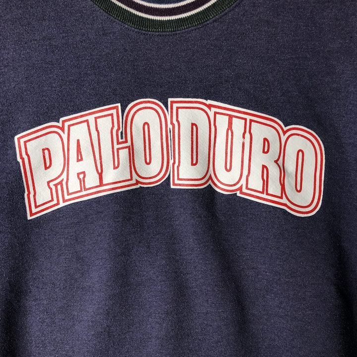 Jerzees College Sweatshirt, Made in USA, Men's XL equivalent, Vintage. polyester Purple type blue-purple Vintage Second Hand