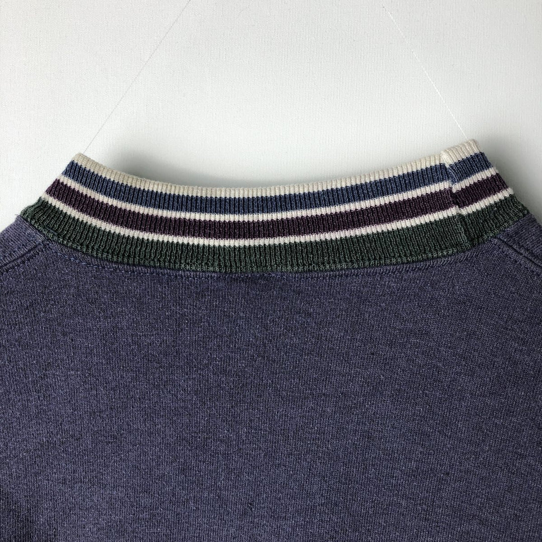 Jerzees College Sweatshirt, Made in USA, Men's XL equivalent, Vintage. polyester Purple type blue-purple Vintage Second Hand