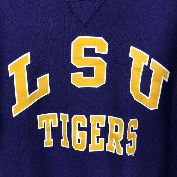 90'S Russell College Sweatshirt, Made in USA, Men's M, Vintage cotton purple type Vintage Second Hand