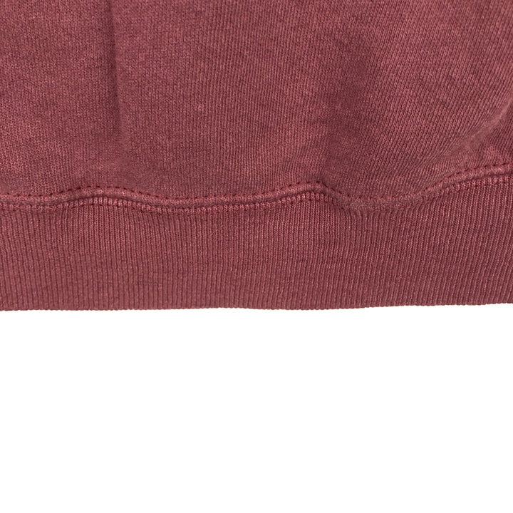 90'S Lee College Sweatshirt, Made in USA, Men's L, Vintage cotton wine-red Vintage Second Hand