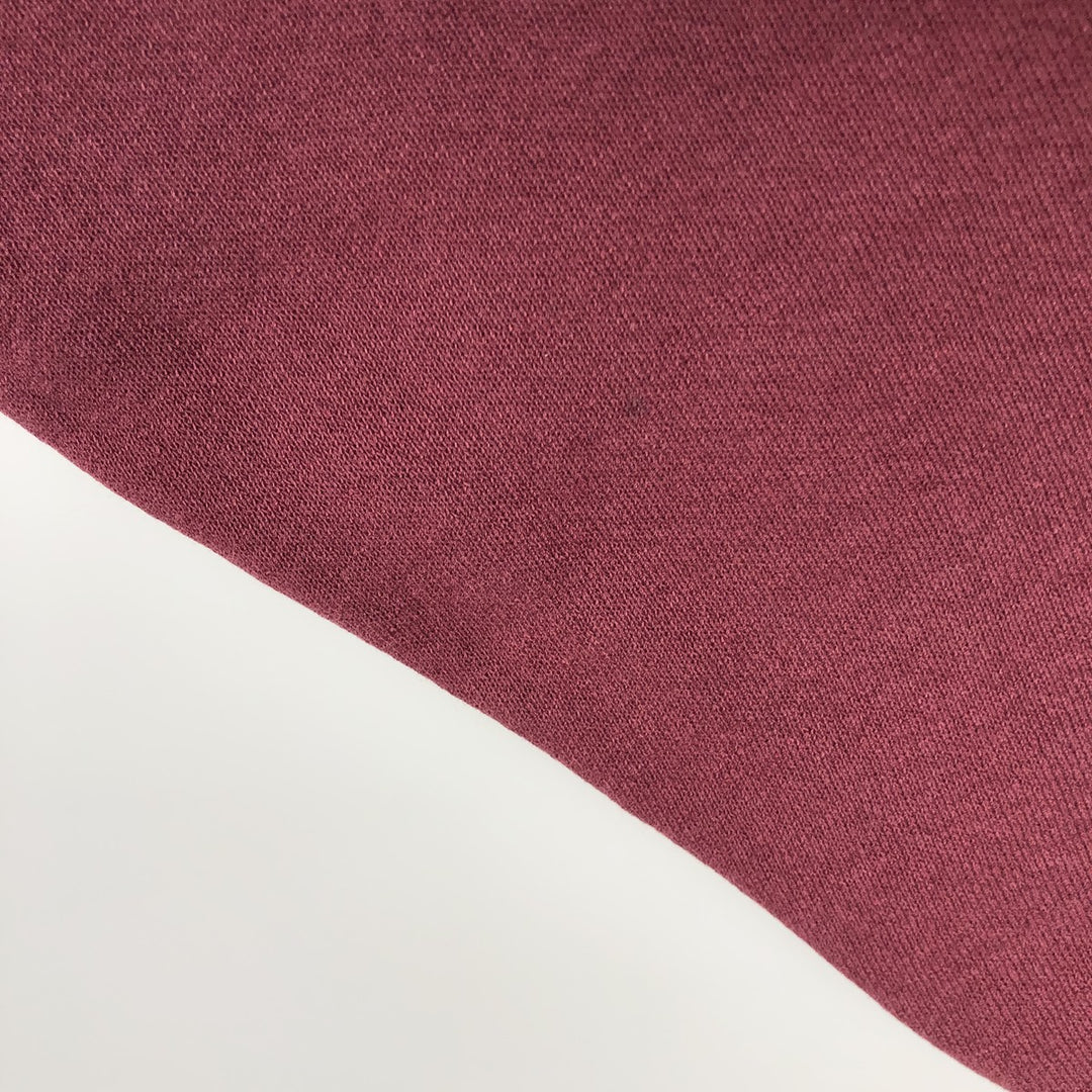 90'S Lee College Sweatshirt, Made in USA, Men's L, Vintage cotton wine-red Vintage Second Hand