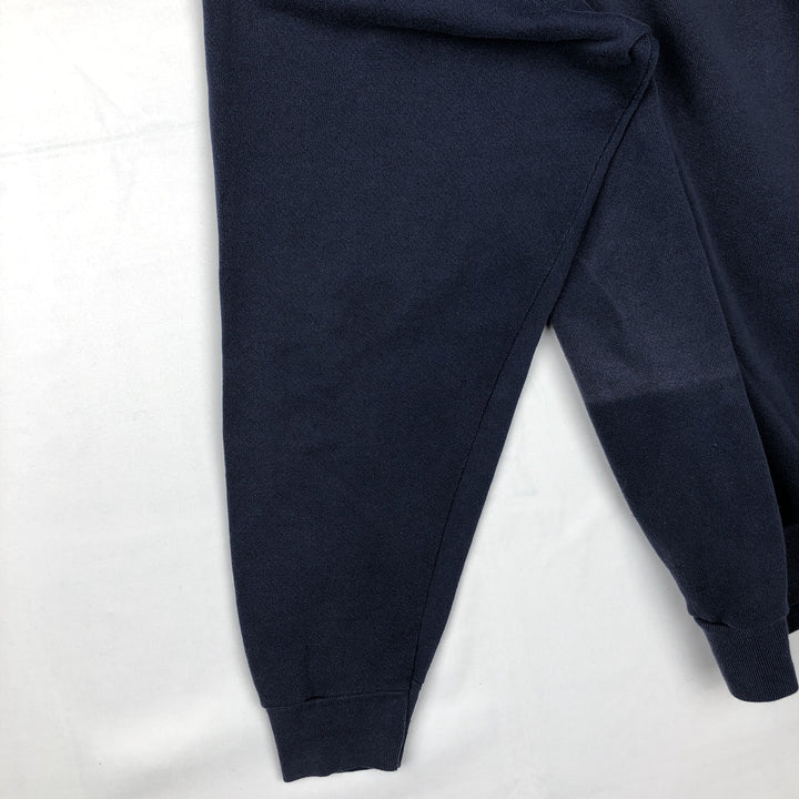 90'S TULTEX College Sweatshirt, Made in USA, Men's XXL equivalent, Vintage cotton navy blue type Vintage Second Hand