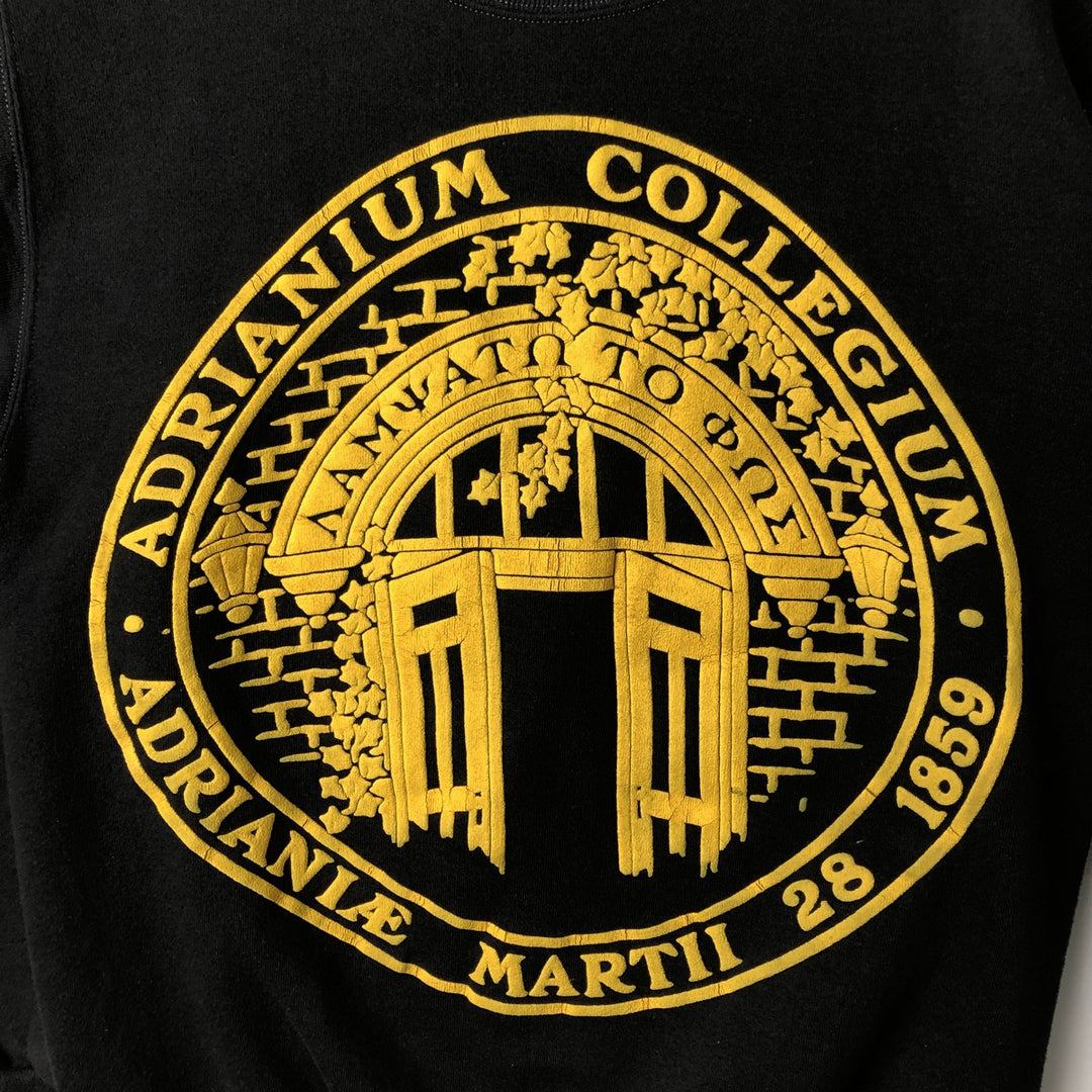 Vintage 90'S Jansport college sweatshirt, made in the USA, size L, men's polyester black type Vintage Second Hand