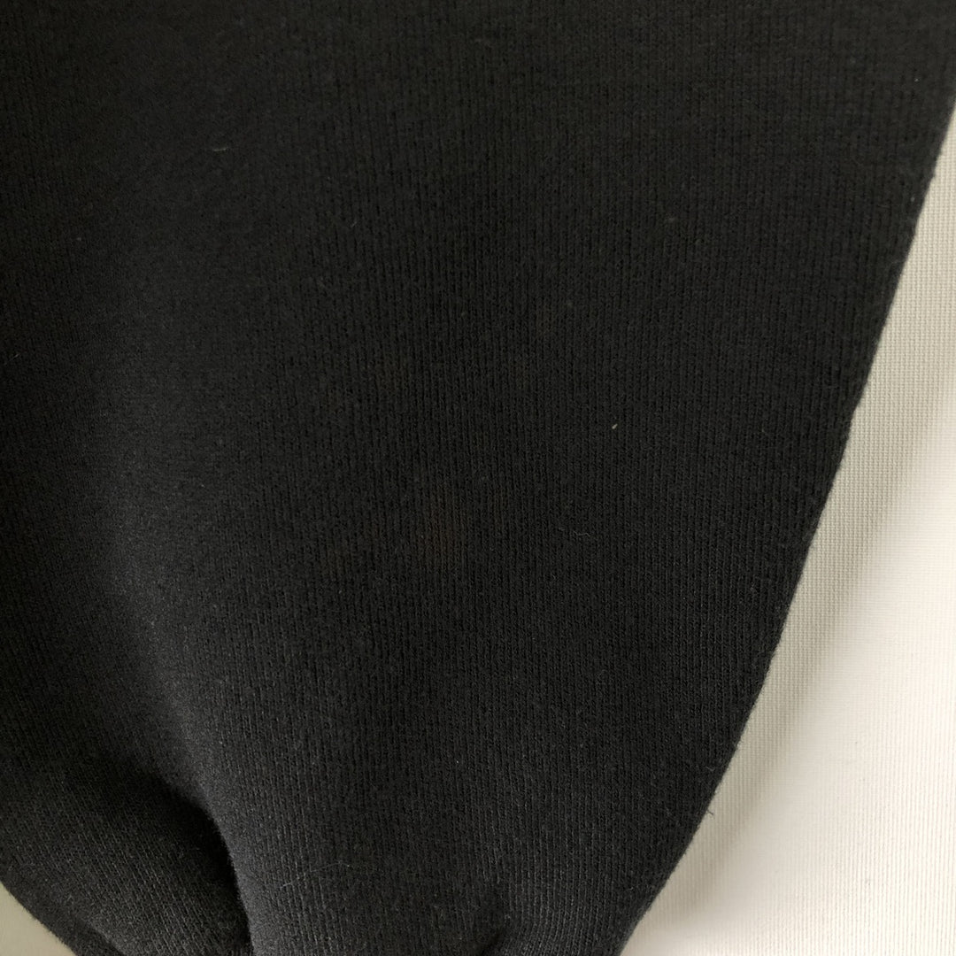 Vintage 90'S Jansport college sweatshirt, made in the USA, size L, men's polyester black type Vintage Second Hand