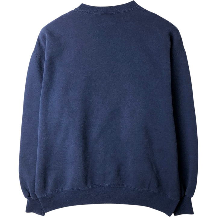 Vintage 90'S Russell ATHLETIC sweatshirt, Made in USA, Men's XL cotton navy blue type Vintage Second Hand