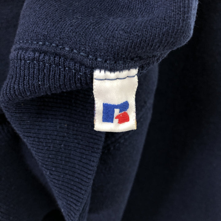 Vintage 90'S Russell ATHLETIC sweatshirt, Made in USA, Men's XL cotton navy blue type Vintage Second Hand