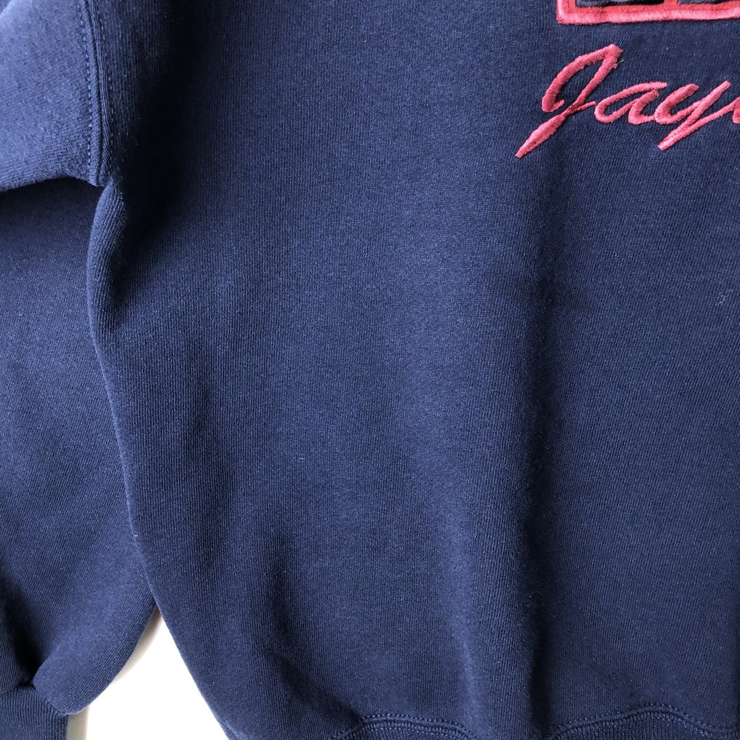 Vintage 90'S Russell ATHLETIC sweatshirt, Made in USA, Men's XL cotton navy blue type Vintage Second Hand