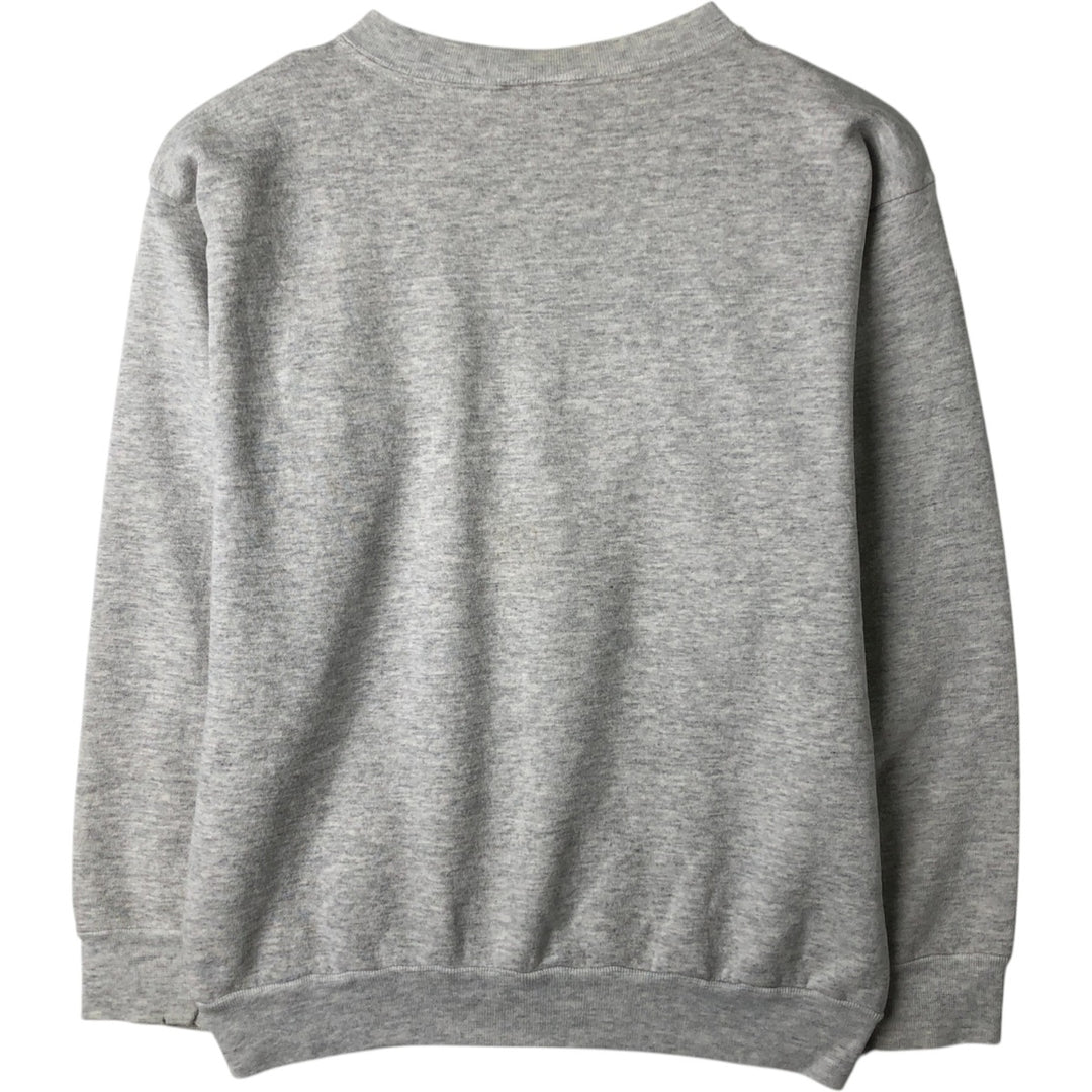 Vintage 90'S Tultex college sweatshirt, made in the USA, size L, men's cotton gray type Vintage Second Hand