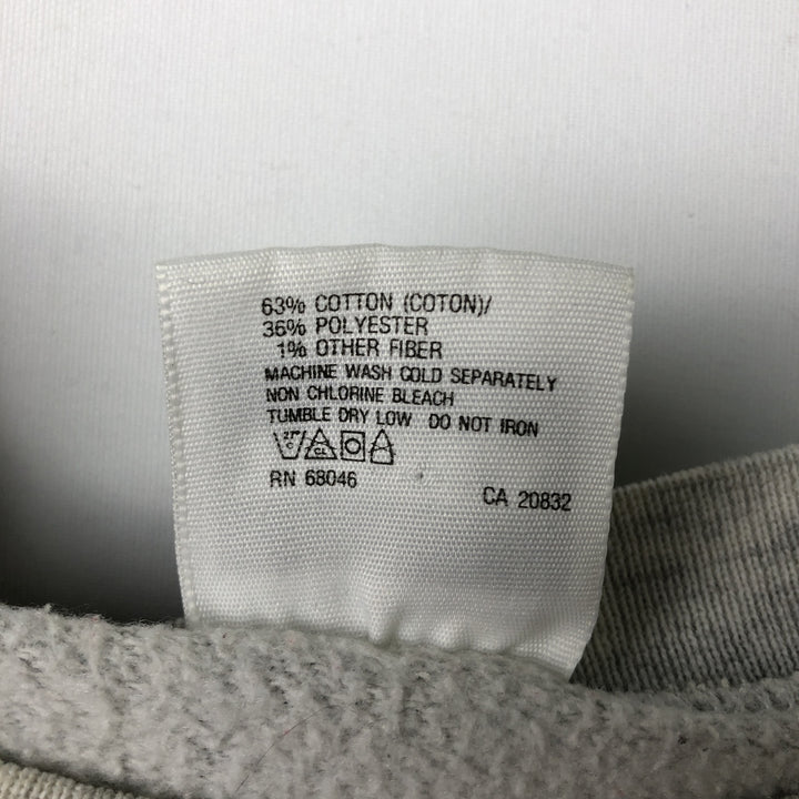 Vintage 90'S Tultex college sweatshirt, made in the USA, size L, men's cotton gray type Vintage Second Hand