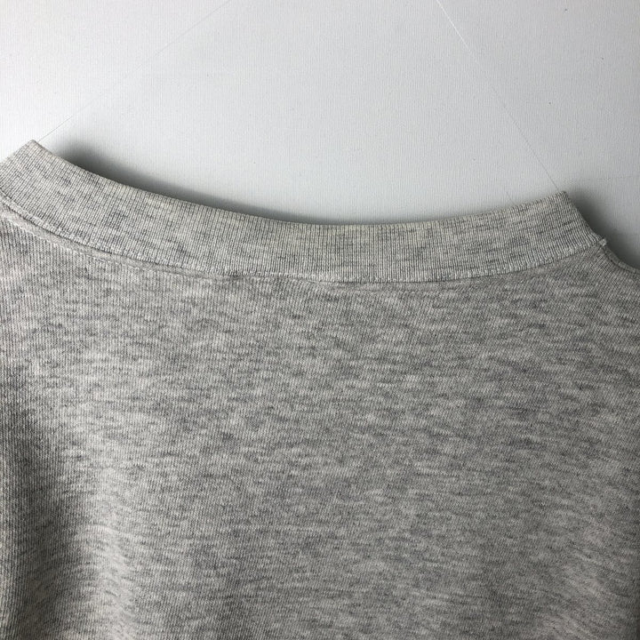 Vintage 90'S Tultex college sweatshirt, made in the USA, size L, men's cotton gray type Vintage Second Hand