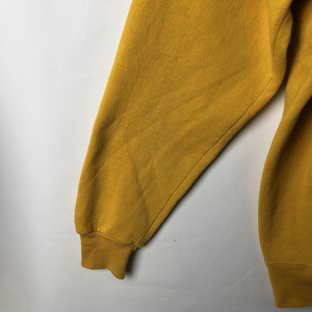 Vintage 90'S Russell ATHLETIC sweatshirt, Made in USA, Men's XL cotton yellow type Vintage Second Hand
