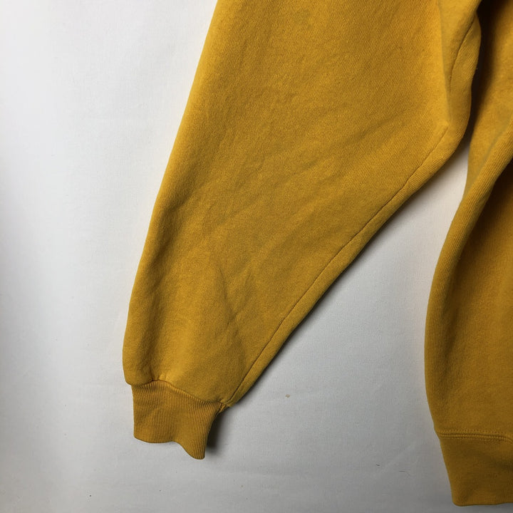 Vintage 90'S Russell ATHLETIC sweatshirt, Made in USA, Men's XL cotton yellow type Vintage Second Hand