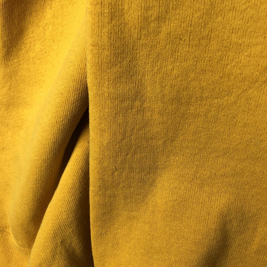Vintage 90'S Russell ATHLETIC sweatshirt, Made in USA, Men's XL cotton yellow type Vintage Second Hand