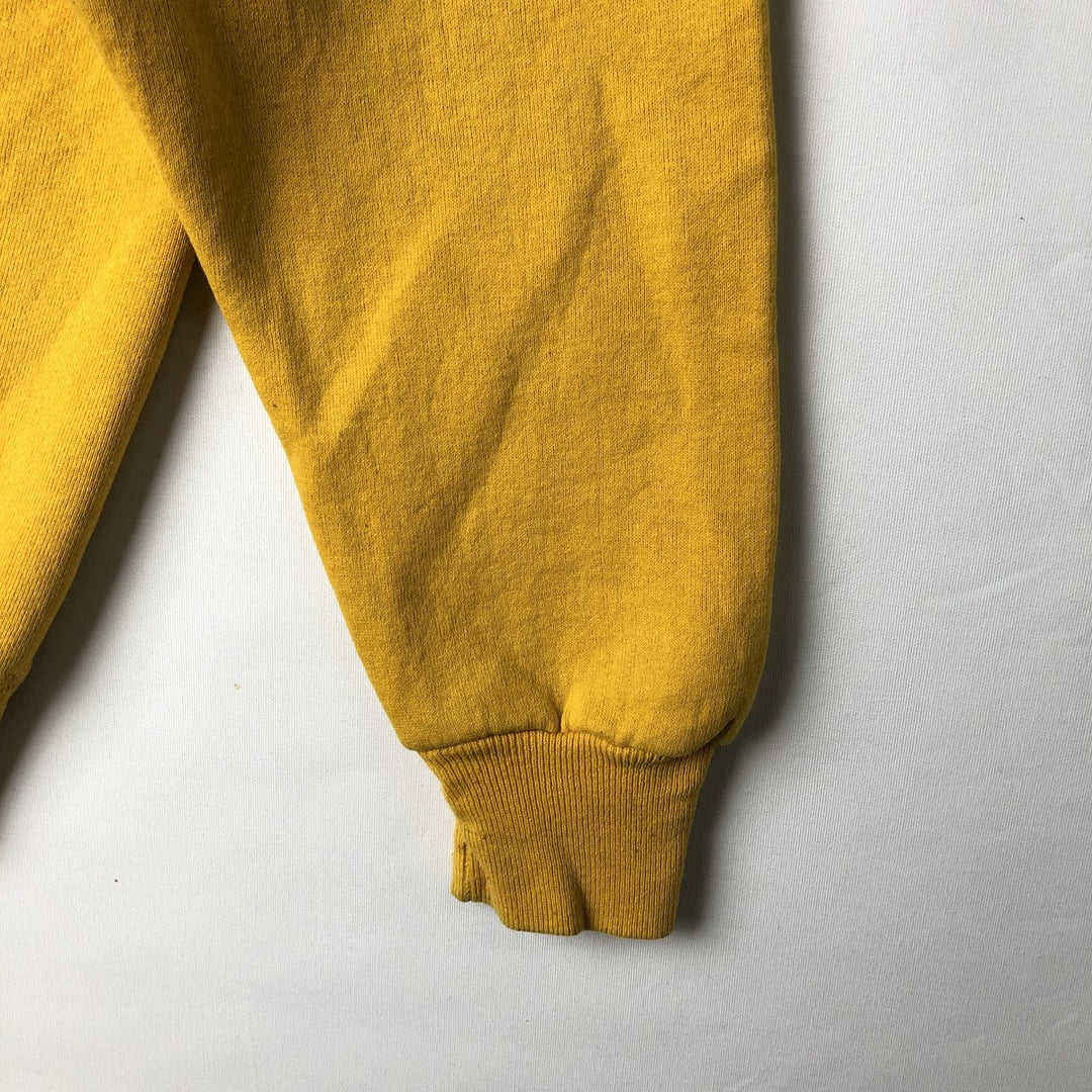 Vintage 90'S Russell ATHLETIC sweatshirt, Made in USA, Men's XL cotton yellow type Vintage Second Hand