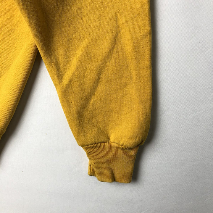 Vintage 90'S Russell ATHLETIC sweatshirt, Made in USA, Men's XL cotton yellow type Vintage Second Hand