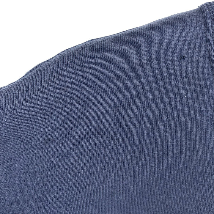 90'S Genus Wisconsin University of Wisconsin College Sweatshirt, Made in USA, Men's XL equivalent, Vintage cotton navy blue type Vintage Second Hand