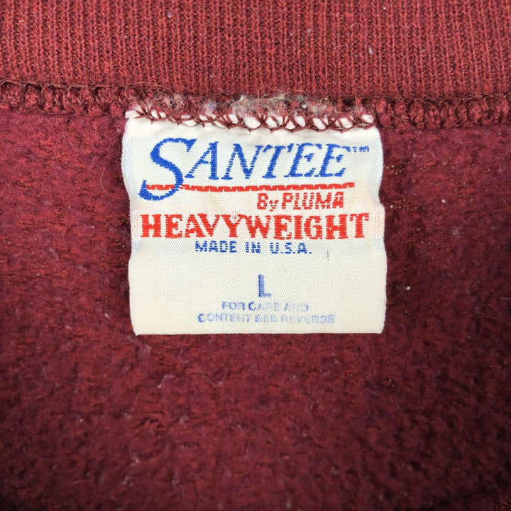 90'S Genus Wisconsin University of Wisconsin College Sweatshirt, Made in USA, Men's XL equivalent, Vintage cotton navy blue type Vintage Second Hand