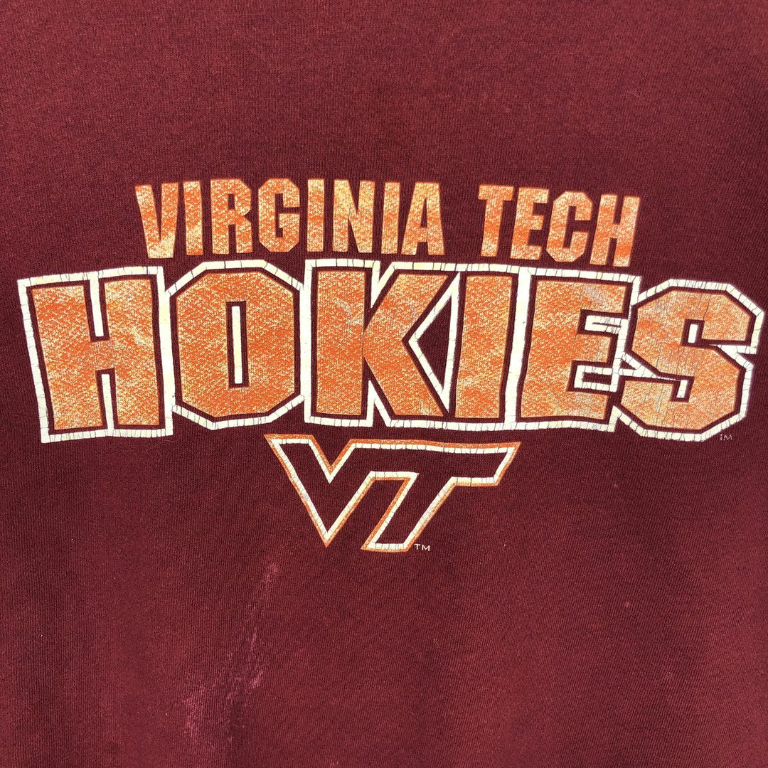 90'S Genus Wisconsin University of Wisconsin College Sweatshirt, Made in USA, Men's XL equivalent, Vintage cotton navy blue type Vintage Second Hand