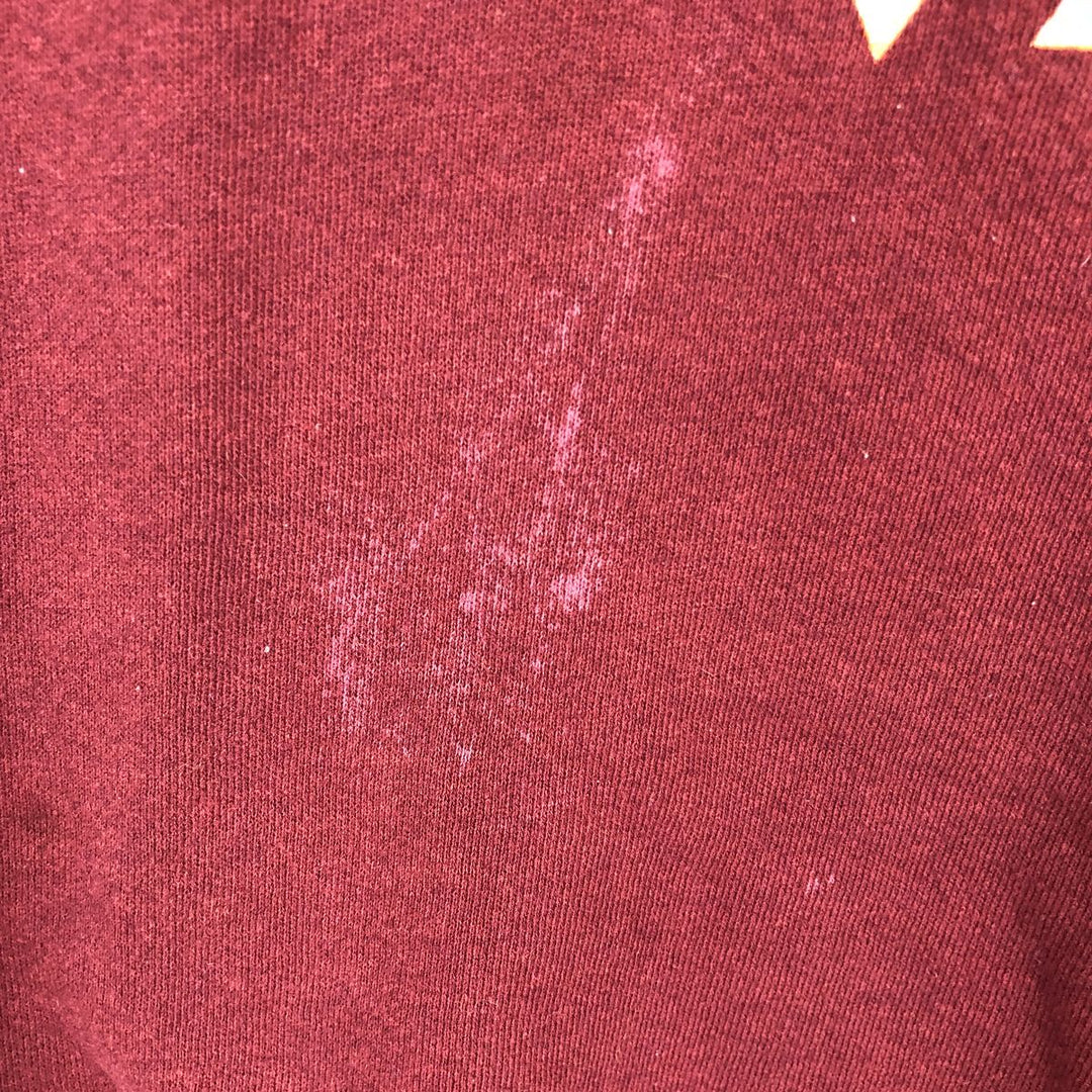 90'S Genus Wisconsin University of Wisconsin College Sweatshirt, Made in USA, Men's XL equivalent, Vintage cotton navy blue type Vintage Second Hand