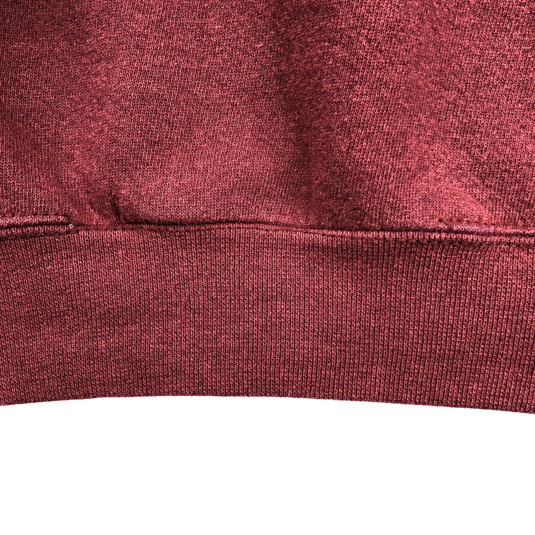 90'S Genus Wisconsin University of Wisconsin College Sweatshirt, Made in USA, Men's XL equivalent, Vintage cotton navy blue type Vintage Second Hand