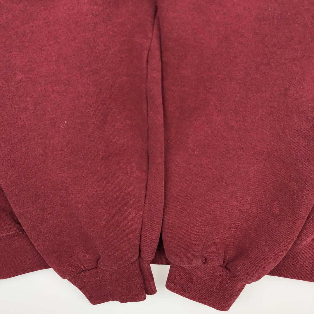 90'S Genus Wisconsin University of Wisconsin College Sweatshirt, Made in USA, Men's XL equivalent, Vintage cotton navy blue type Vintage Second Hand