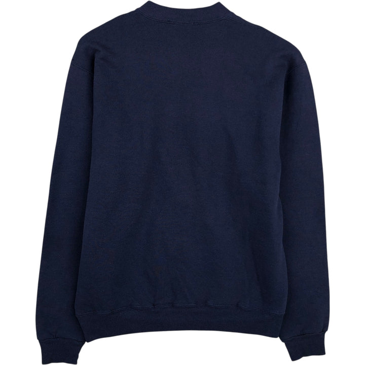 Russell Boston College Sweatshirt, Made in USA, Men's Size L (approx.) cotton navy blue type Vintage Second Hand