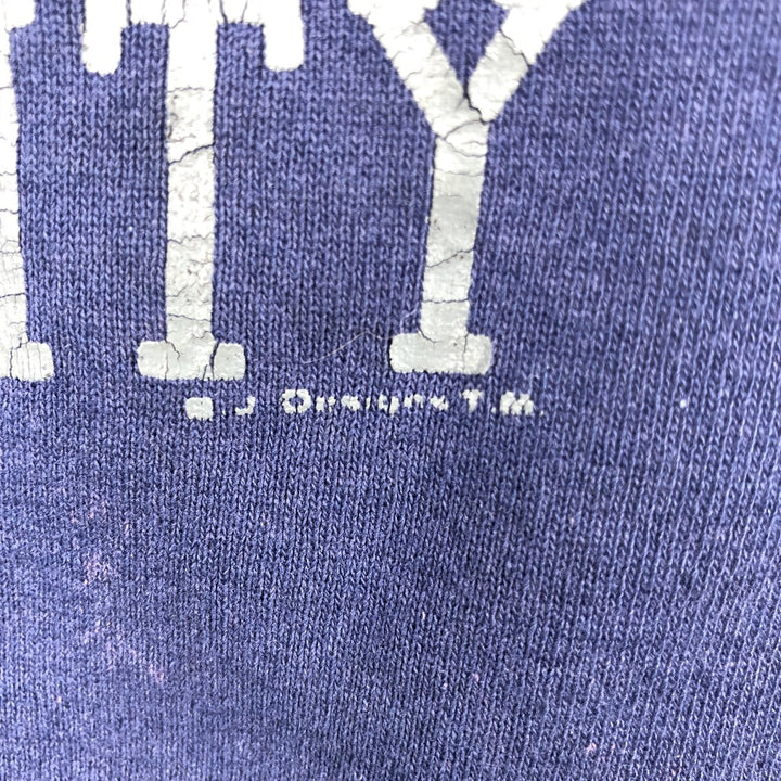 Russell Boston College Sweatshirt, Made in USA, Men's Size L (approx.) cotton navy blue type Vintage Second Hand