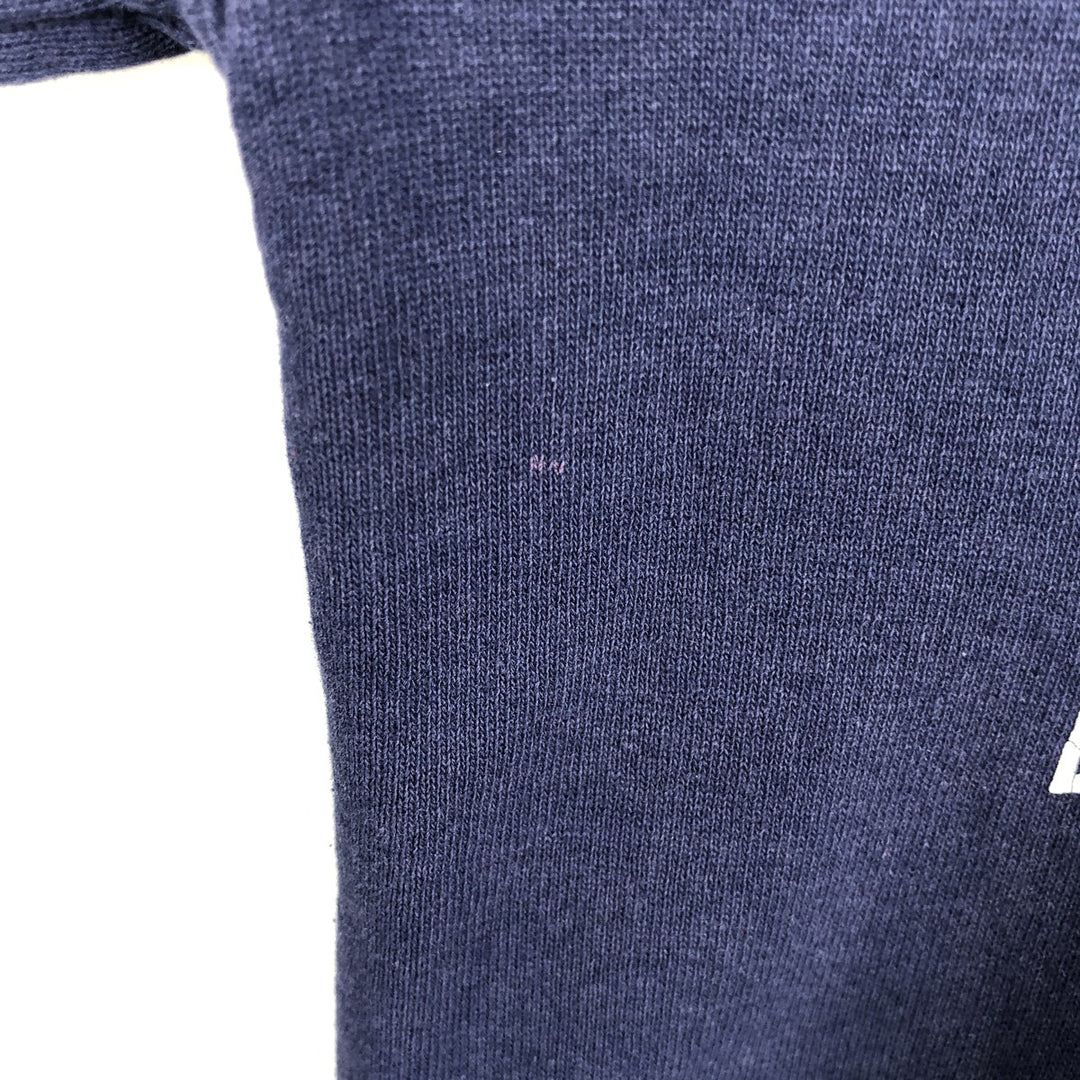 Russell Boston College Sweatshirt, Made in USA, Men's Size L (approx.) cotton navy blue type Vintage Second Hand