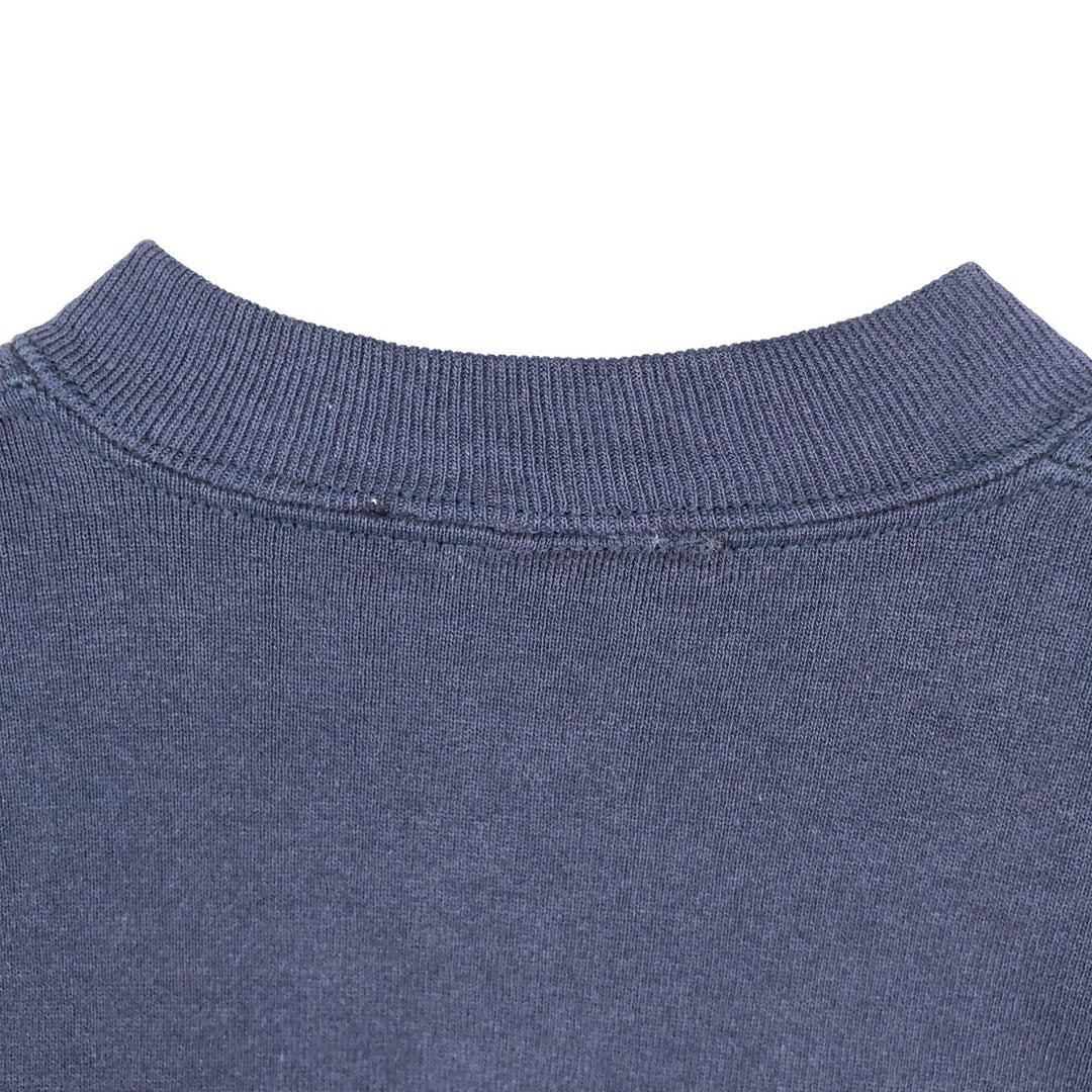 Russell Boston College Sweatshirt, Made in USA, Men's Size L (approx.) cotton navy blue type Vintage Second Hand