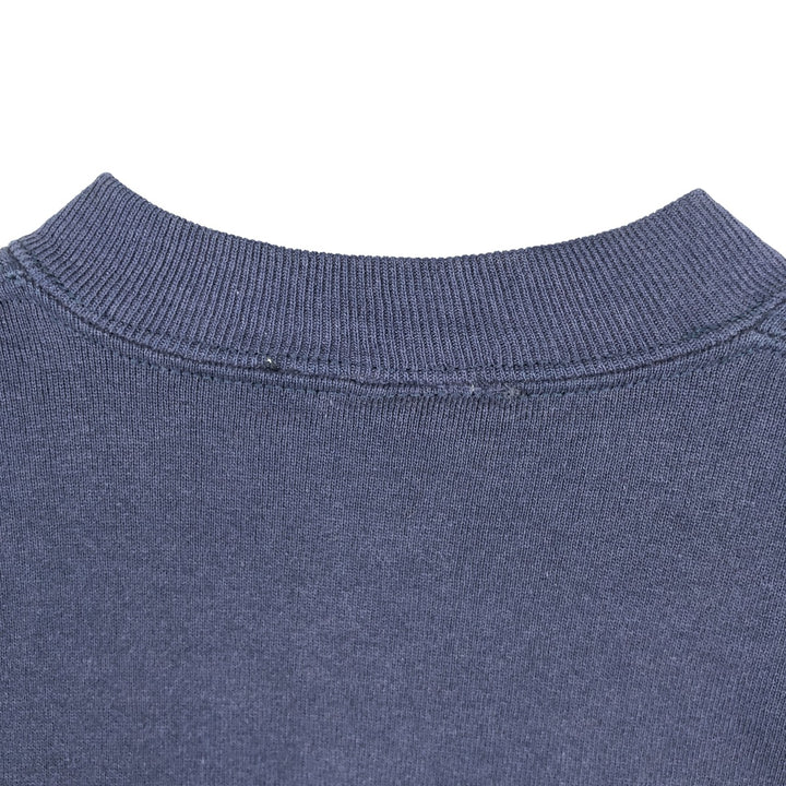 Russell Boston College Sweatshirt, Made in USA, Men's Size L (approx.) cotton navy blue type Vintage Second Hand