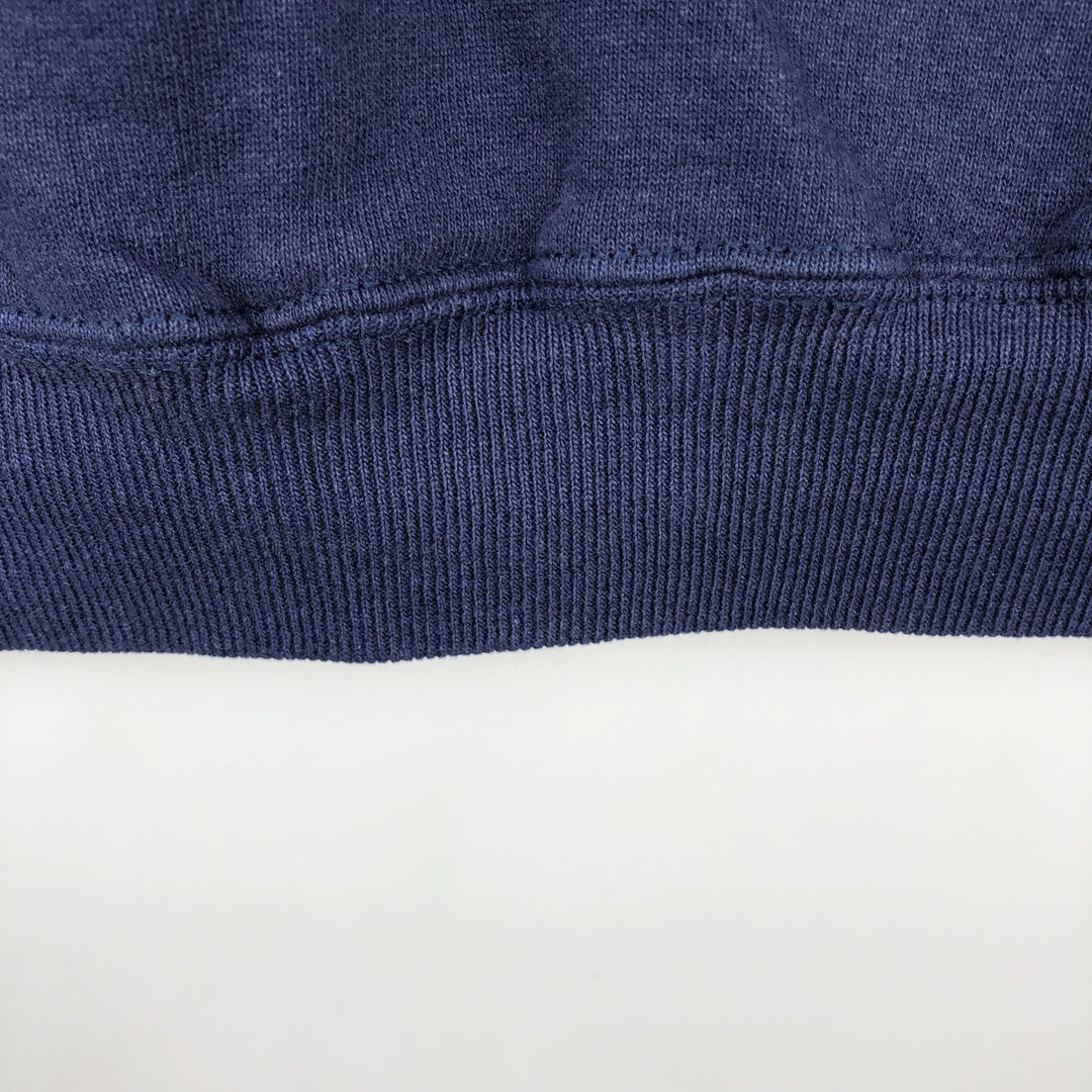 Russell Boston College Sweatshirt, Made in USA, Men's Size L (approx.) cotton navy blue type Vintage Second Hand