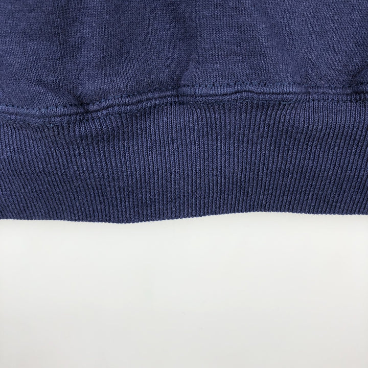 Russell Boston College Sweatshirt, Made in USA, Men's Size L (approx.) cotton navy blue type Vintage Second Hand