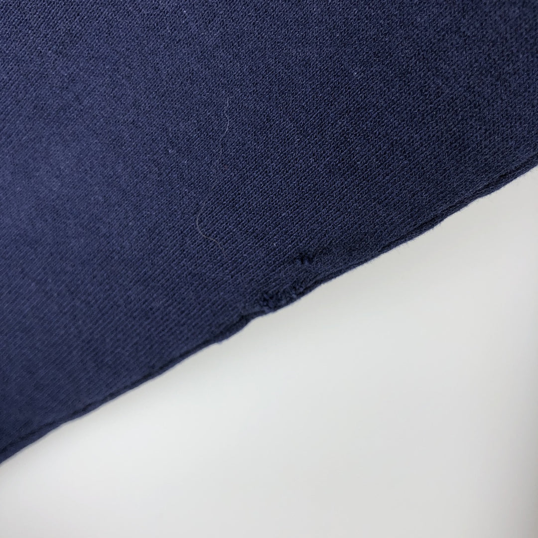 Russell Boston College Sweatshirt, Made in USA, Men's Size L (approx.) cotton navy blue type Vintage Second Hand