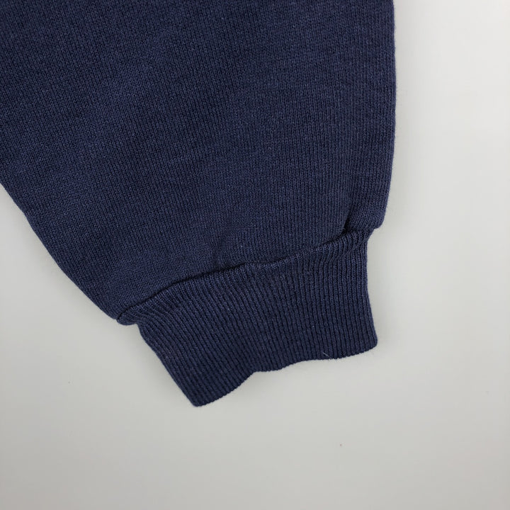 Russell Boston College Sweatshirt, Made in USA, Men's Size L (approx.) cotton navy blue type Vintage Second Hand