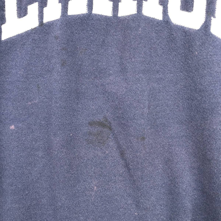 Vintage 90'S Jansport college sweatshirt, made in the USA, size L, men's cotton navy blue type Vintage Second Hand