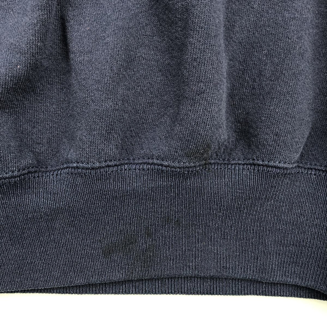 Vintage 90'S Jansport college sweatshirt, made in the USA, size L, men's cotton navy blue type Vintage Second Hand