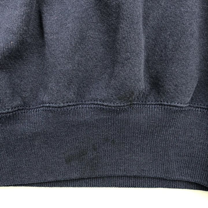 Vintage 90'S Jansport college sweatshirt, made in the USA, size L, men's cotton navy blue type Vintage Second Hand