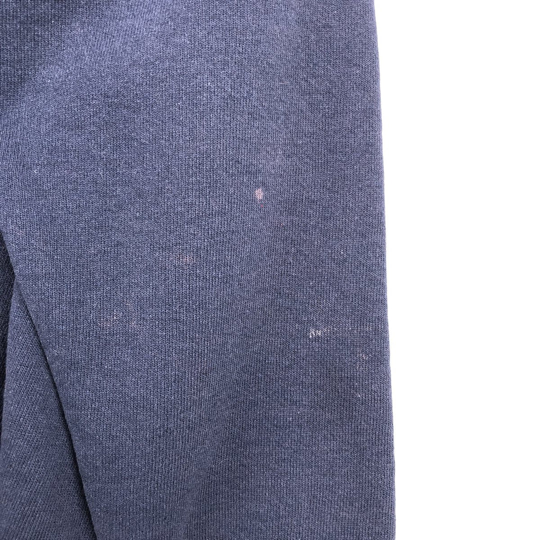 Vintage 90'S Jansport college sweatshirt, made in the USA, size L, men's cotton navy blue type Vintage Second Hand