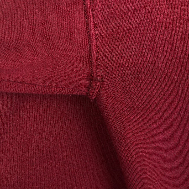 90'S Fruit of the Loom College Sweatshirt, Made in USA, Men's Size L, Vintage cotton red type Vintage Second Hand