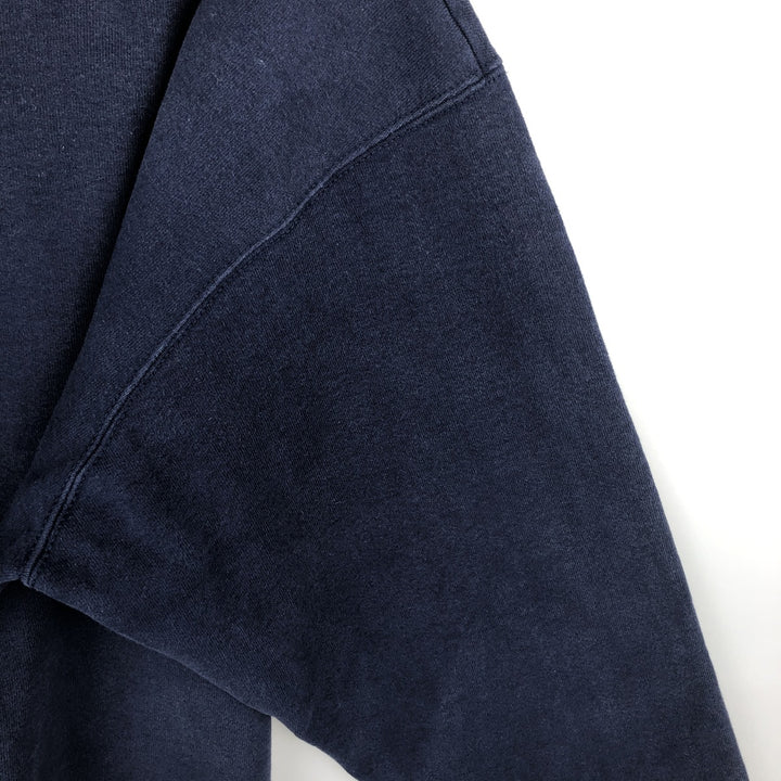 Fruit of the Loom University of Pennsylvania SUPER COTTON College Sweatshirt, Made in USA, Men's XL equivalent. cotton navy blue type Vintage Second Hand