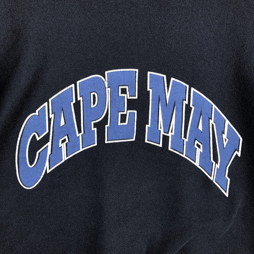 Tultex College Sweatshirt, Men's XXL (approx.), Vintage cotton navy blue type Vintage Second Hand