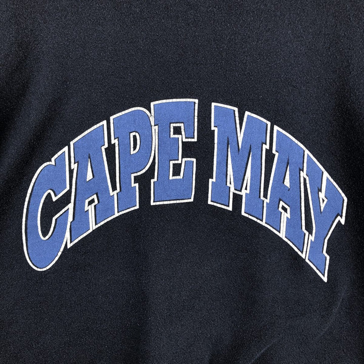 Tultex College Sweatshirt, Men's XXL (approx.), Vintage cotton navy blue type Vintage Second Hand