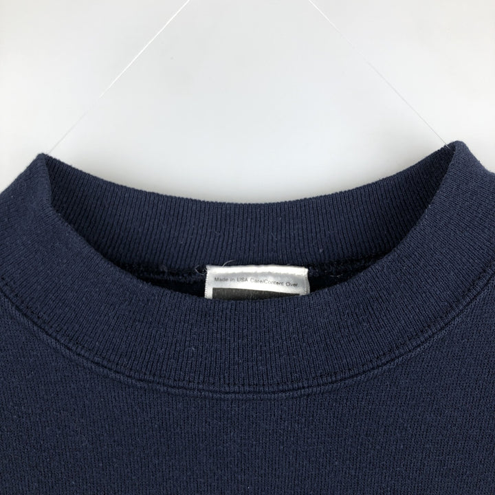 Tultex College Sweatshirt, Men's XXL (approx.), Vintage cotton navy blue type Vintage Second Hand