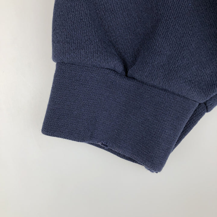 90'S Discus Athletic College Sweatshirt, Made in USA, Men's XL equivalent, Vintage cotton navy blue type Vintage Second Hand